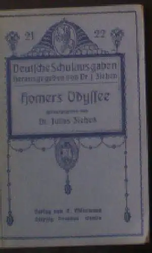 Homer (Johann Heinrich Vols): Homers Odyssee. 