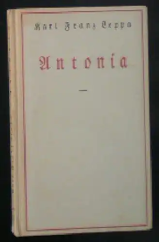 Leppa, Karl Franz: Antonia. 