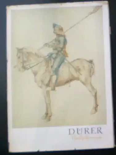 Leporini, Heinrich (Ed.): Handzeichnungen grosser Meister, Albrecht Dürer. 