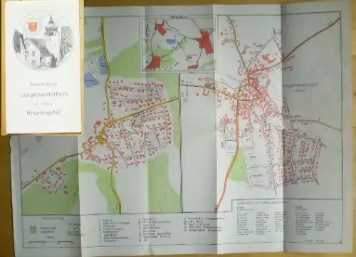 Gemeindeplan Langensdendelbach mit Ortsteil Bräuningshof. 