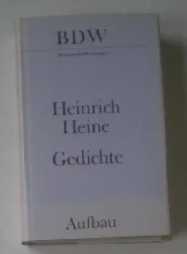 Heine, Heinrich: Gedichte. 