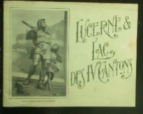 Lucerne and Lake of the four Cantons. 