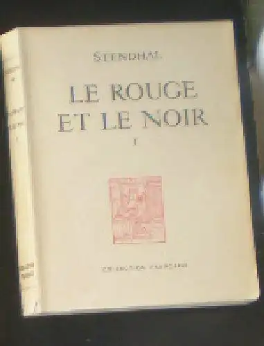 Stendhal: Le Rouge et le Noir 1. 