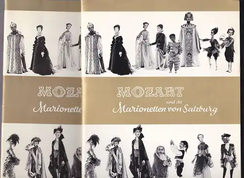 Sompek, Ernst R (Ed.): Mozart und die Marionetten von Salzburg. 