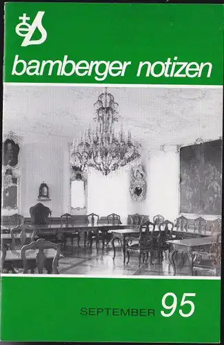 Häußler, Rudolf (Ed.): Bamberger Notizen, September 1995. 