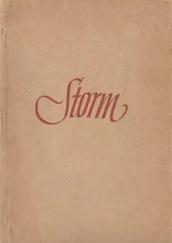 Storm, Theodor: Novellen. 