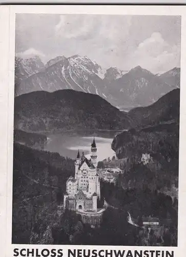 Thoma, Hans (bearbeitet von): Schloss Neuschwanstein, Amtlicher Führer. 