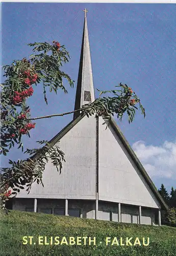 Fütterer, Karl: Kapelle St Elisabeth, Falkau, Hochschwarzwald. 