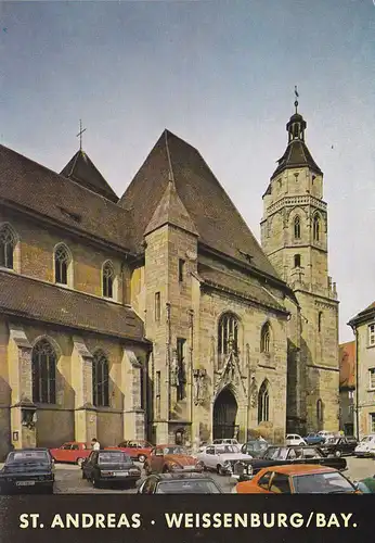 Meyer, Max: St Andreas Wissenburg Bayern, Evang.-luth. Stadtpfarrkirche. 