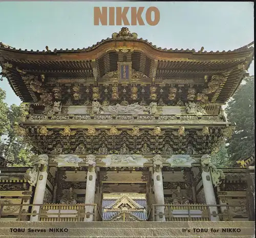 Tobu Railways Company: Nikko. 