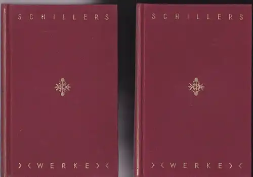 Schiller, Friedrich von: Friedrich Schillers Jungenddramen Teil 1 bis 4. 
