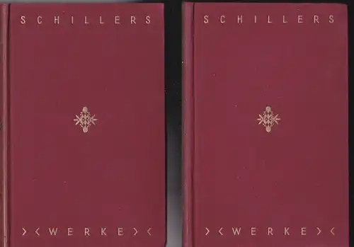Schiller, Friedrich von: Schillers kleine Schriften 1. bis 4. Teil. 