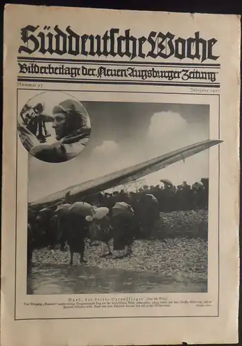Neue Augsburger Zeitung: Süddeutsche Woche Nr. 27 1927, Bilderbeilage der Neuen Augsburger Zeitung. 