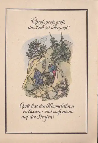 Bayerischer Mütterdienst der vang.-luth. Kirche: Groß, groß, groß, die Lieb ist übergroß!. 