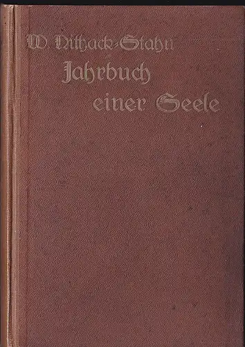 Nithack-Stahn, Walther: Jahrbuch einer Seele. 