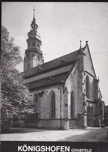 Zürrlein, Richard: Stadtpfarrkirche Königshofen im Grabfeld. 