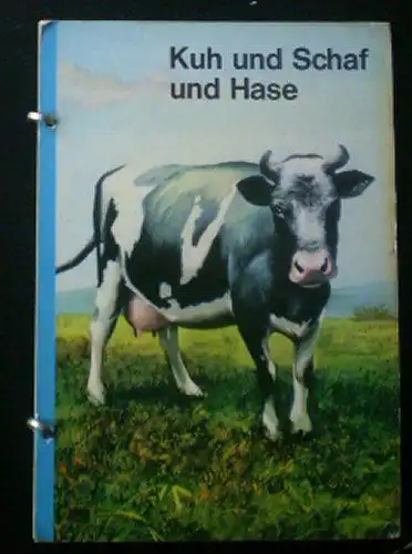 [unbekannt]: Kuh und Schaf und Hase. 