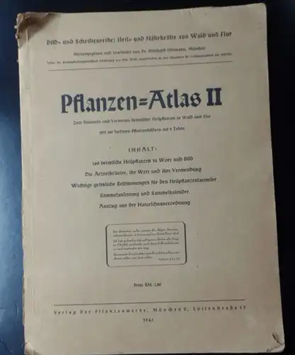 Pflanzen-Atlas II. Zum Sammeln und Verwerten heimischer Heilpflanzen in Wald und Flur