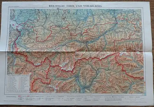 Freytag&Berndt (Hrsg.): Karte Reichsgau Tirol und Voralberg. 
