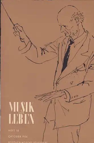 Europäischer Phonoklub (Hrsg): Musik und Leben Heft 10, Oktober 1956. 