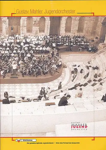 Gustav Mahler Jugendorchester. Osterournee 2002. 
