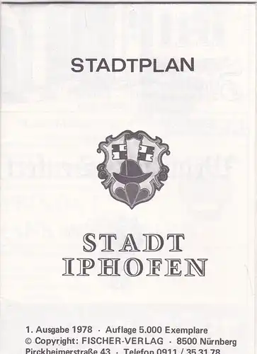 Stadtplan Iphofen