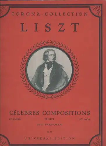 Liszt, Franz: Célèbres Compositions 3. Heft. 