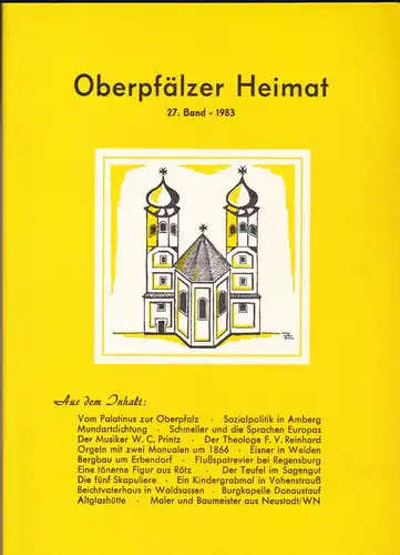 Zückert, Gerhard Oberpfälzer Heimat. 27. Band 1983