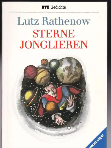 Rathenow, Lutz und Röckener, Andreas (Zeichnungen): Sterne jonglieren. Gedichte. 