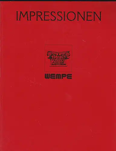 Gerhard Wempe (Hrsg): Wempe Impressionen Edition 90/91. 