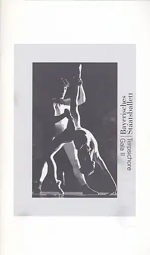 Bayerisches Staatsballett (Hrsg): Programmheft zu Terpichore-Gala II (Ballettwoche 2000). 