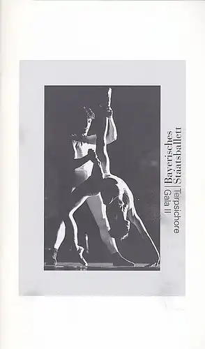 Bayerisches Staatsballett (Hrsg): Programmheft zu Terpichore-Gala II (Ballettwoche 2000).