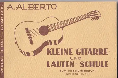 Kleine Gitarre- und Lauten-Schule zum Selbstunterricht