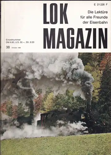 Maedel, Karl-Ernst (Hrsg): Lok Magazin. Einzelnummer 38, Oktober 1969.  Die Lektüre für alle Freunde der Eisenbahn. 