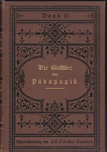 Wagner, Ernst: Chr. Gotthold Salzmanns Pädagogische Schriften, Erster Teil. 