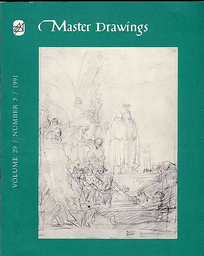 MASTER DRAWINGS Volume 29/ Number 3/1991 Kunstzeitschrift, Art Magazine. 