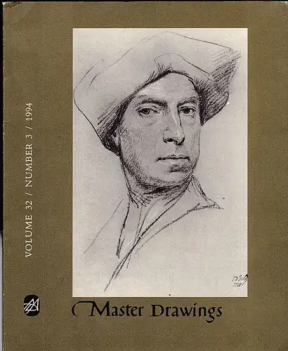 MASTER DRAWINGS Volume 32/ Number 3/1994 Kunstzeitschrift, Art Magazine. 