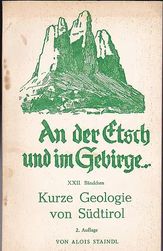 Staindl, Alois: An der Etsch und im Gebirge. 