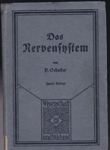 Schuster, P: Das Nervensystem. 