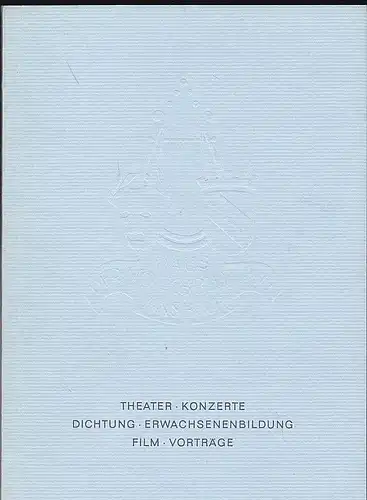 Haus der Volksbildung Ansbach: Haus der Volksbildung Ansbach:  Theater, Konzerte, Dichtung, Erwachsenenbildung, Film, Vorträge. 