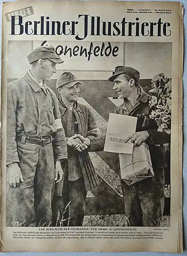 Becher, L. (Chefredakteur): Neue Berliner Illustrierte 1. Juniheft 1948/4. Jahrgang, Nr. 23. 