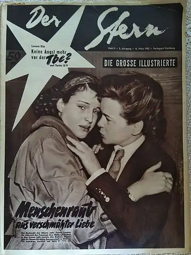 Der Stern  16. März 1952. 