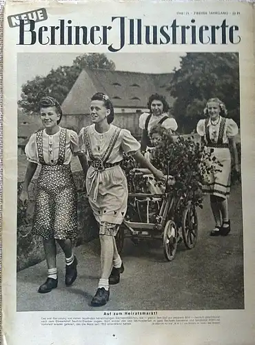 Becher, L. (Chefredakteur): Neue Berliner Illustrierte 1946/2. Jahrgang, Nr. 21. 