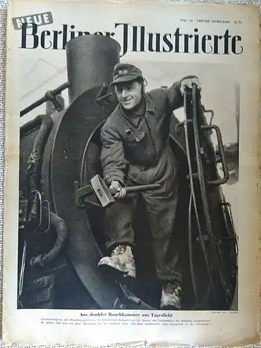 Becher, L. (Chefredakteur): Neue Berliner Illustrierte 1946/2. Jahrgang, Nr. 10. 