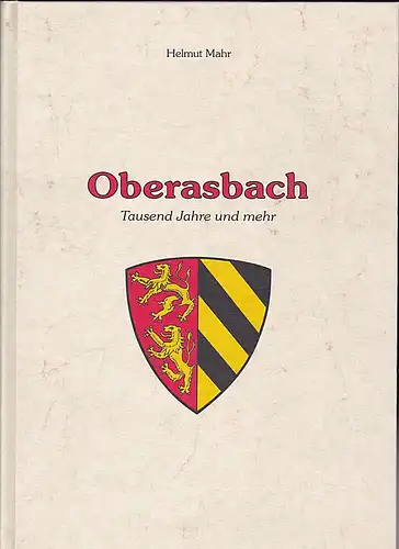Mahr, Helmut: Oberasbach: Tausend Jahre und mehr. 