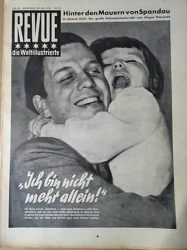 Zeitschrift  REVUE, die Weltillustrierte, Nr. 30,  28. Juli 1951. 