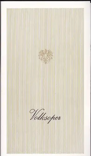 Wiener Volksoper: Programmheft: Orpheus in der Unterwelt - Jaquese Offenbach.  Saison 1984/85.