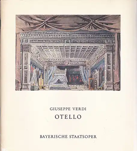 Bayerische Staatsoper: Programmheft:  Otello - Giuseppe Verdi. 