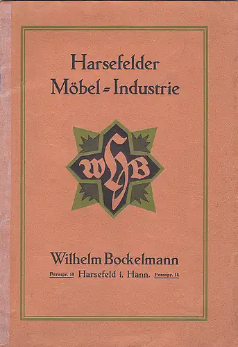 Bockelmann,  Wilhelm: Harsefelder Möbel-Industrie. 