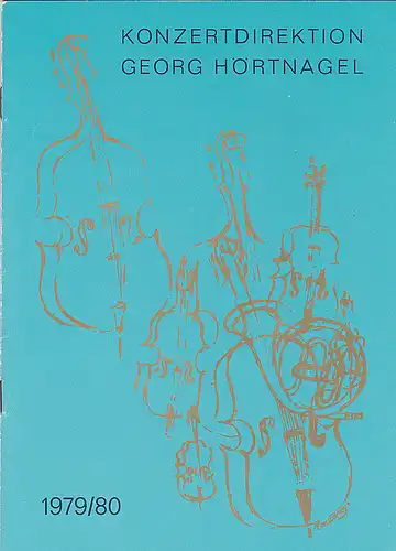 Konzertdirektion Georg Hörtnagel: Programmheft:  English Chamber Orchestra - Meistersingerhalle Nürnberg, 14.4.1980.